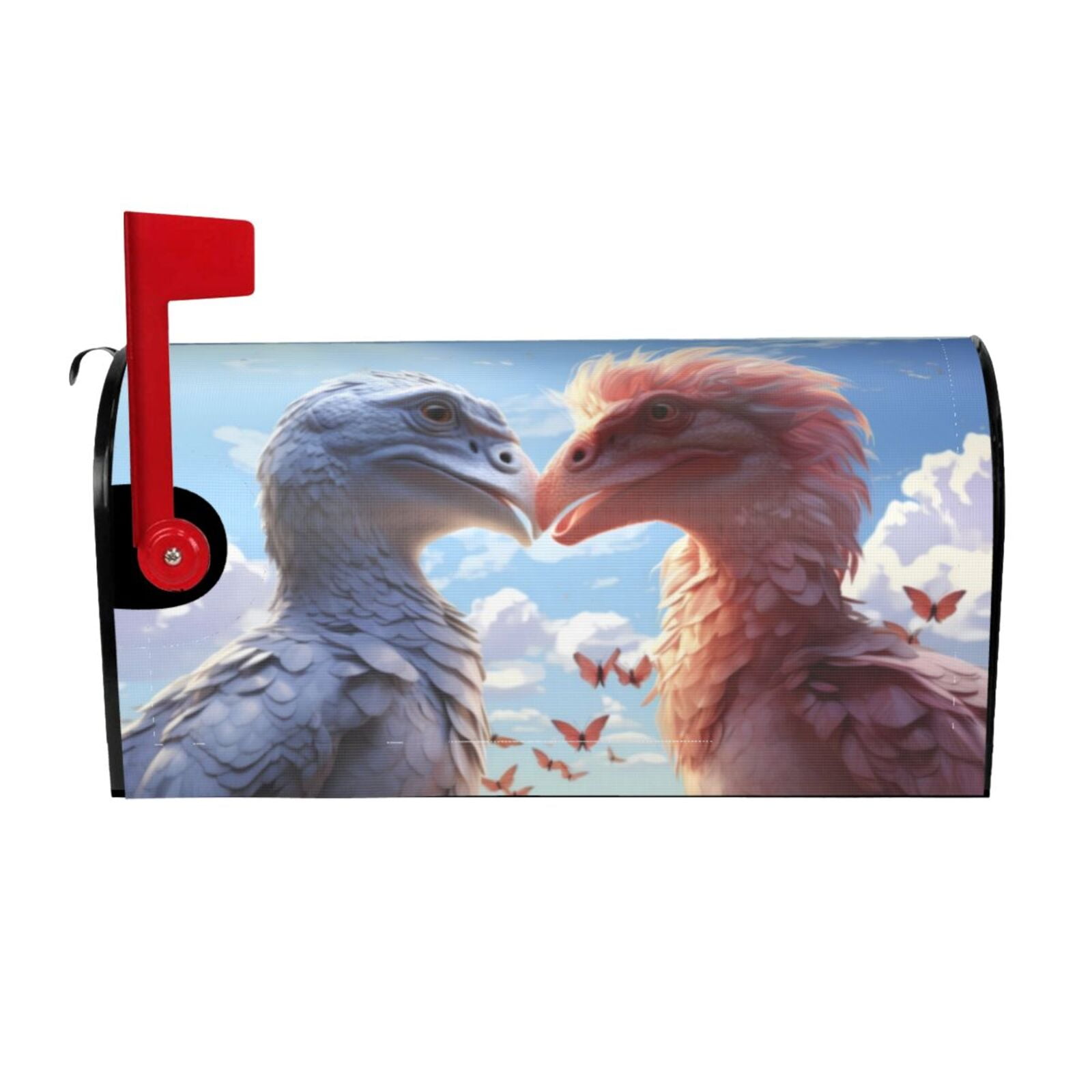 Kdxio Magnetic Mailbox Cover 21x18 in Mailbox Cover Outdoor Decoration Holiday Mailbox Covers for Home Garden Yard-21x18 in