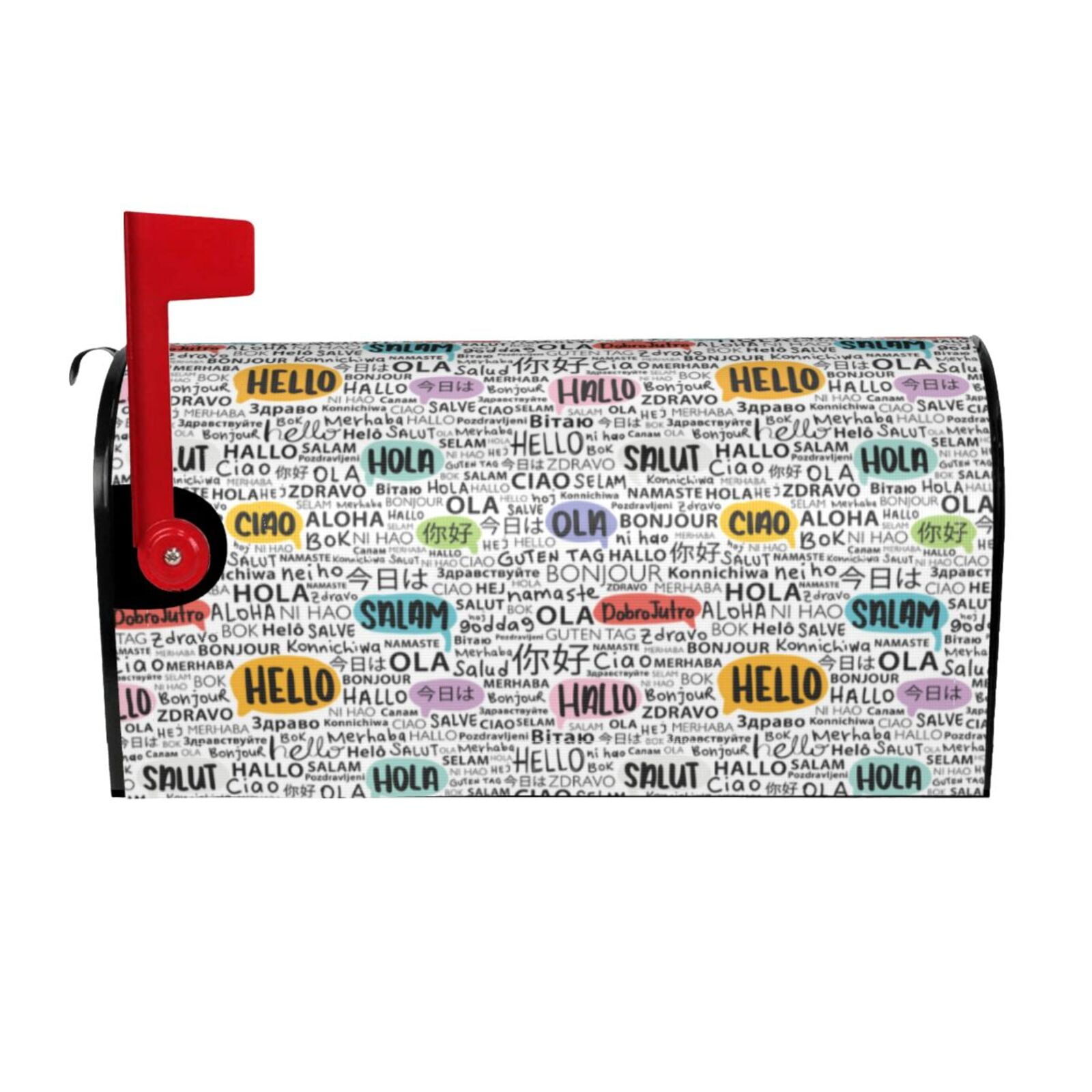 Kdxio Magnetic Mailbox Cover 21x18 in Mailbox Cover Outdoor Decoration Holiday Mailbox Covers for Home Garden Yard-21x18 in