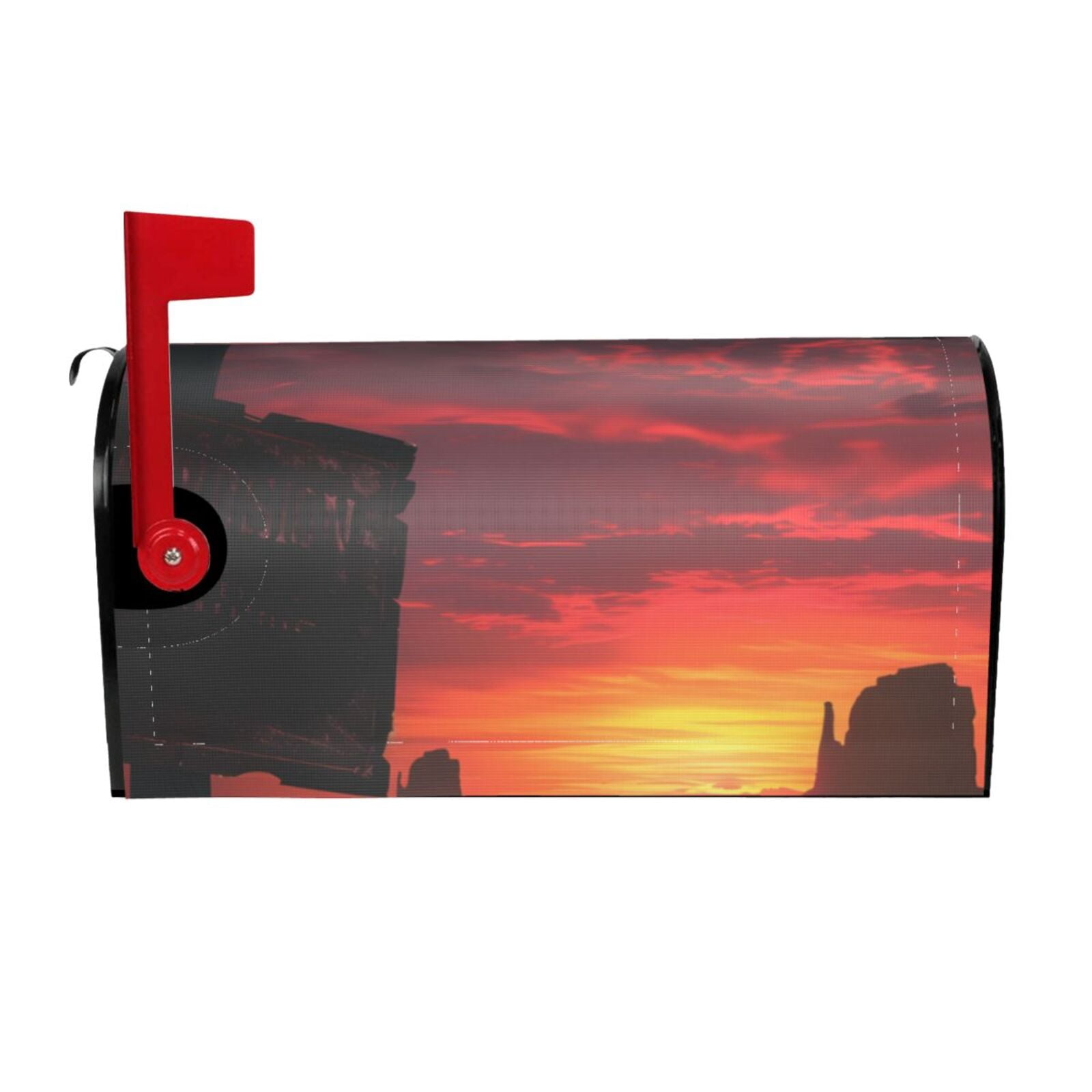 Kdxio Magnetic Mailbox Cover 21x18 in Mailbox Cover Outdoor Decoration Holiday Mailbox Covers for Home Garden Yard-21x18 in
