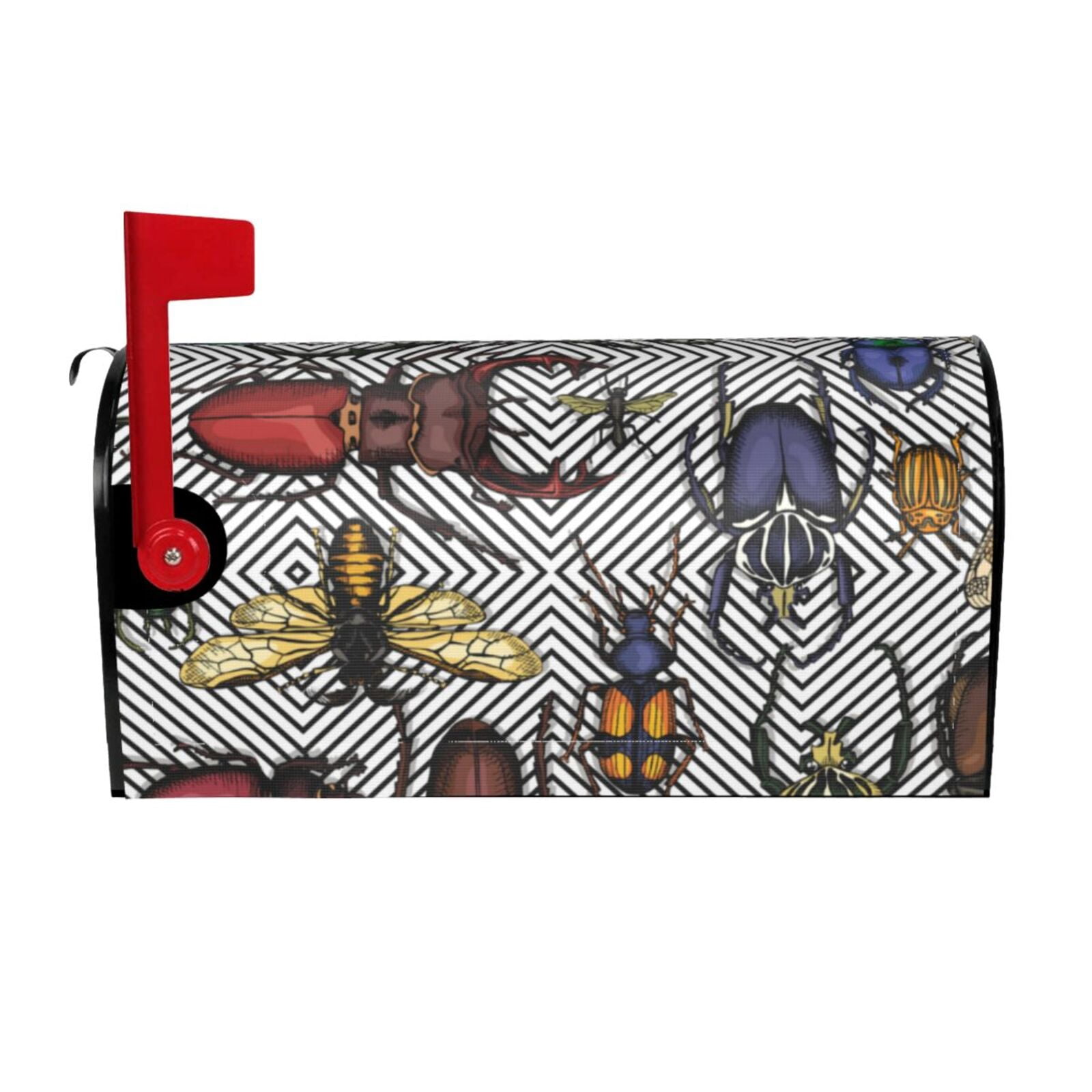 Kdxio Magnetic Mailbox Cover 21x18 in Mailbox Cover Outdoor Decoration Holiday Mailbox Covers for Home Garden Yard-21x18 in
