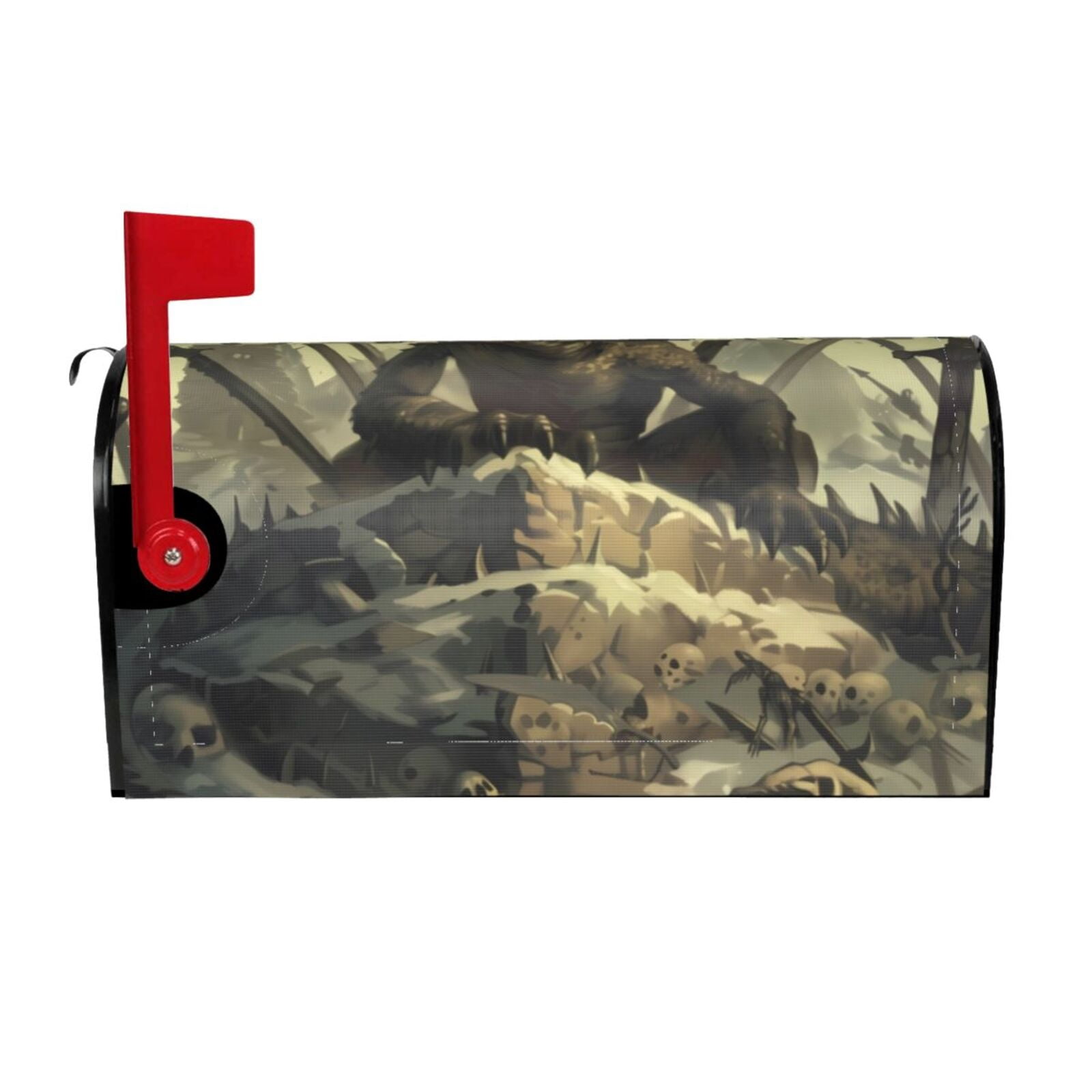 Kdxio Magnetic Mailbox Cover 21x18 in Mailbox Cover Outdoor Decoration Holiday Mailbox Covers for Home Garden Yard-21x18 in