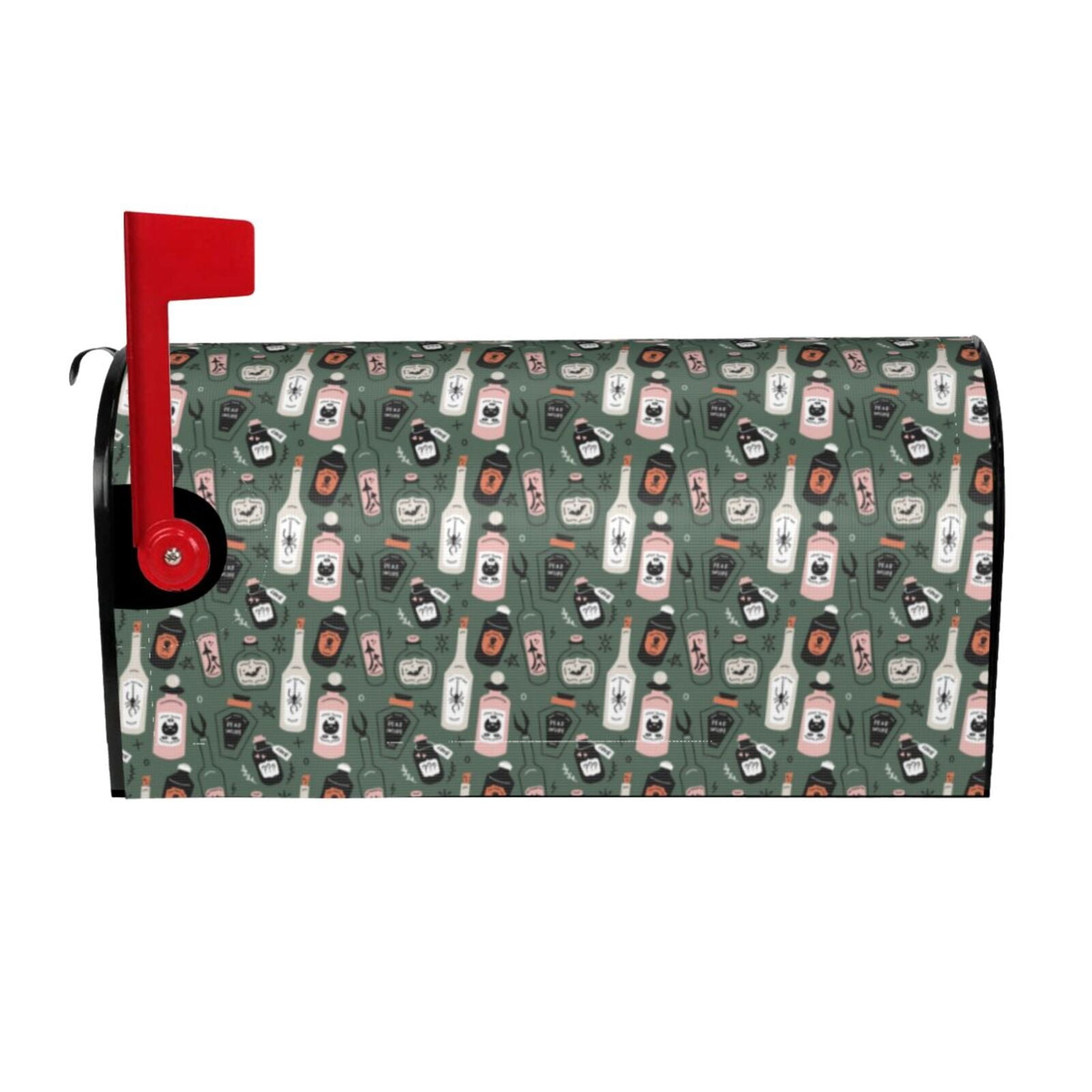 Kdxio Magnetic Mailbox Cover 21x18 in Mailbox Cover Outdoor Decoration Holiday Mailbox Covers for Home Garden Yard-21x18 in