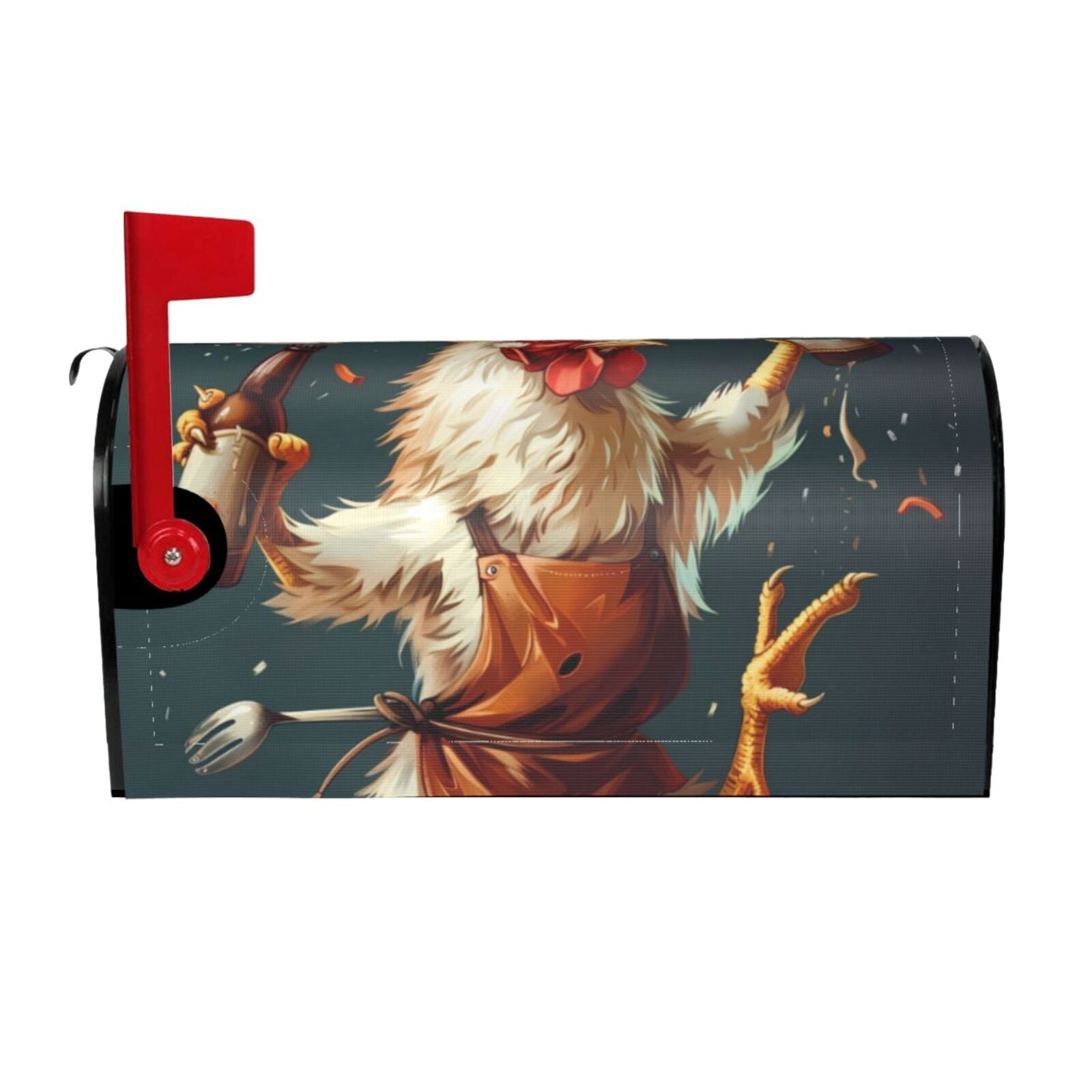 Kdxio Magnetic Mailbox Cover 21x18 in Mailbox Cover Outdoor Decoration Holiday Mailbox Covers for Home Garden Yard-21x18 in