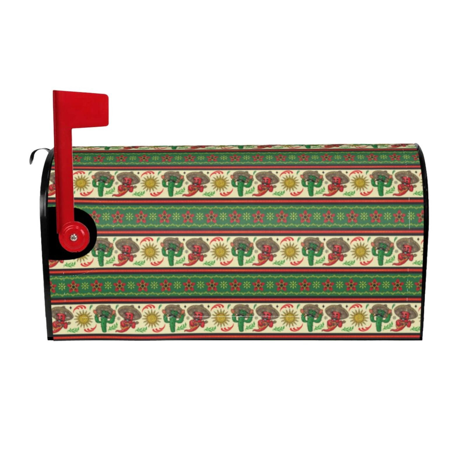 Kdxio Magnetic Mailbox Cover 21x18 in Mailbox Cover Outdoor Decoration Holiday Mailbox Covers for Home Garden Yard-21x18 in