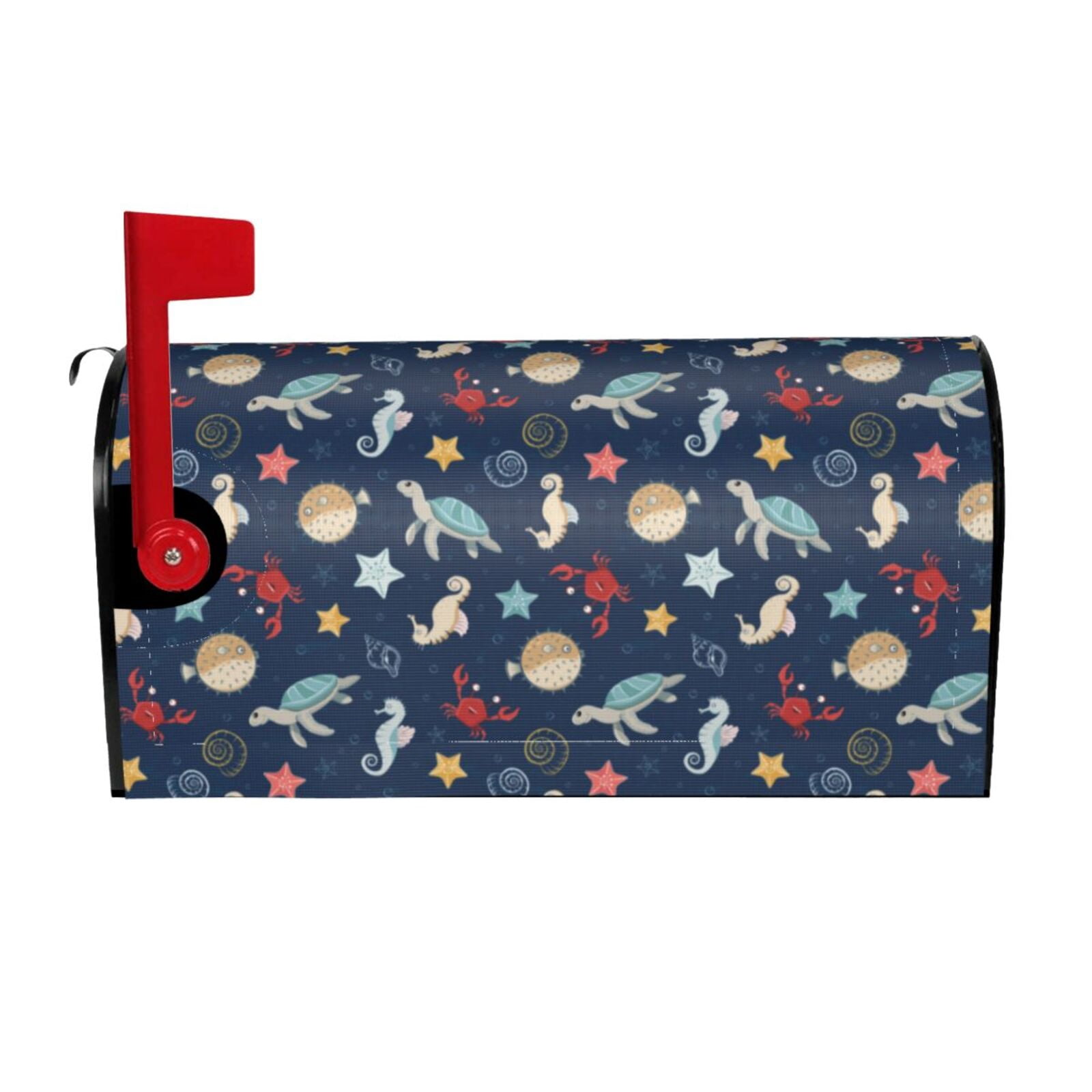 Kdxio Magnetic Mailbox Cover 25.5x21 in Mailbox Cover Outdoor Decoration Holiday Mailbox Covers for Home Garden Yard-25.5x21 in