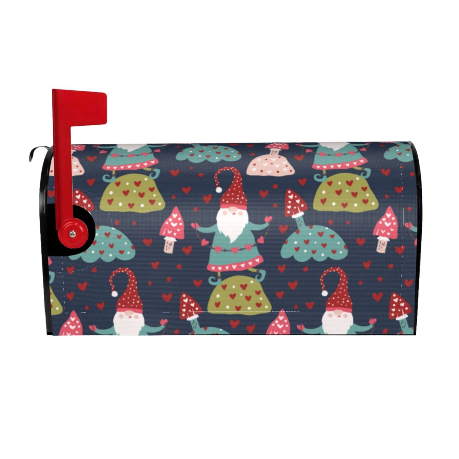 Kdxio Magnetic Mailbox Cover 25.5x21 in Mailbox Cover Outdoor Decoration Holiday Mailbox Covers for Home Garden Yard-25.5x21 in