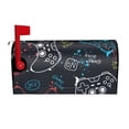 thumbnail image 1 of Kdxio Magnetic Mailbox Cover 25.5x21 in Mailbox Cover Outdoor Decoration Holiday Mailbox Covers for Home Garden Yard-25.5x21 in, 1 of 8