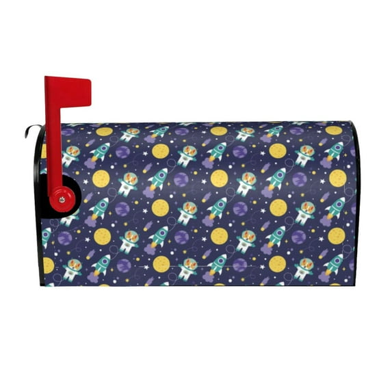 Kdxio Magnetic Mailbox Cover 25.5x21 in Mailbox Cover Outdoor Decoration Holiday Mailbox Covers for Home Garden Yard-25.5x21 in