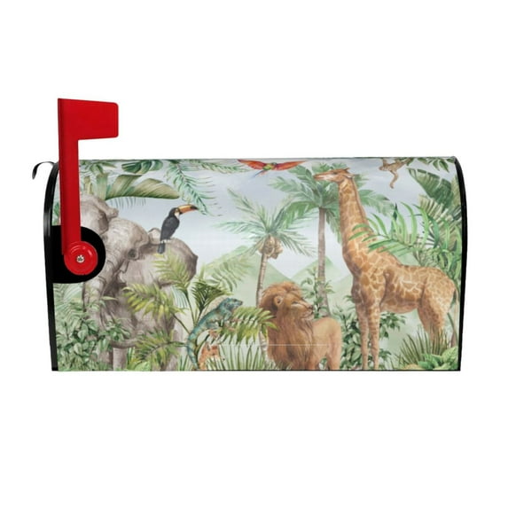 Kdxio Magnetic Mailbox Cover 25.5x21 in Mailbox Cover Outdoor Decoration Holiday Mailbox Covers for Home Garden Yard-25.5x21 in