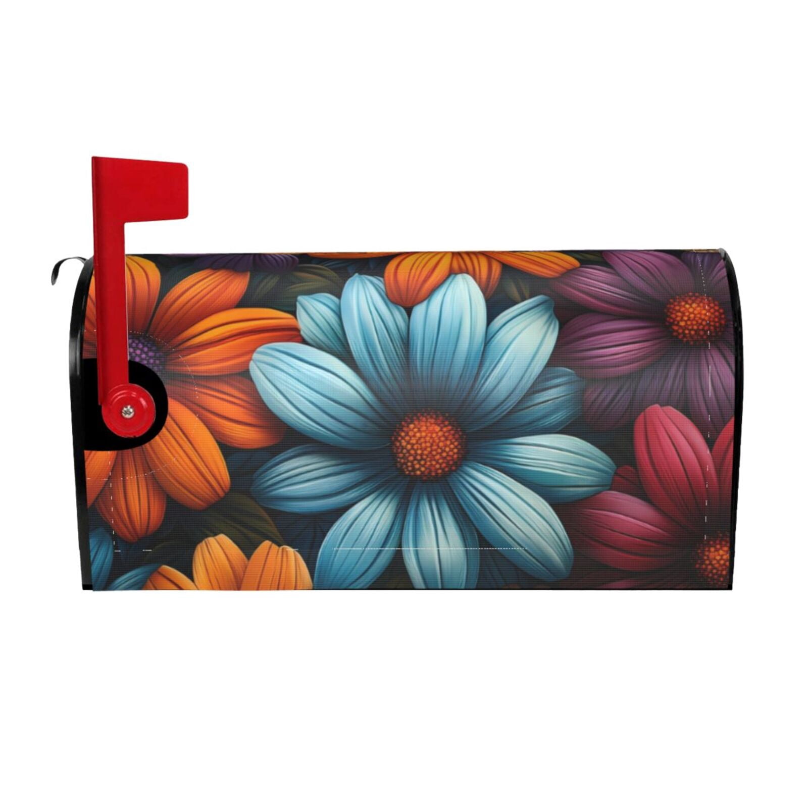 Kdxio Magnetic Mailbox Cover 25.5x21 in Mailbox Cover Outdoor Decoration Holiday Mailbox Covers for Home Garden Yard-25.5x21 in
