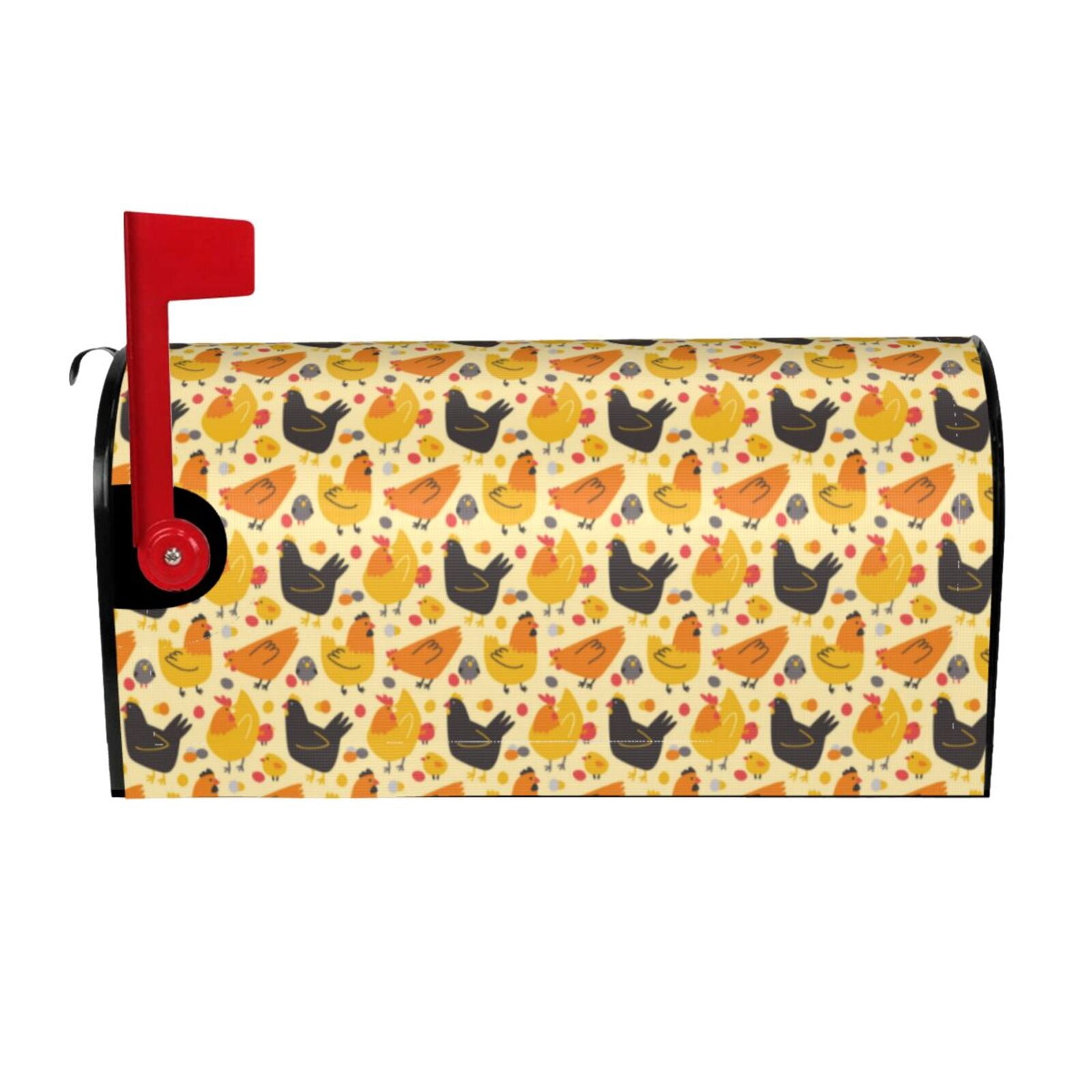Kdxio Magnetic Mailbox Cover 25.5x21 in Mailbox Cover Outdoor Decoration Holiday Mailbox Covers for Home Garden Yard-25.5x21 in