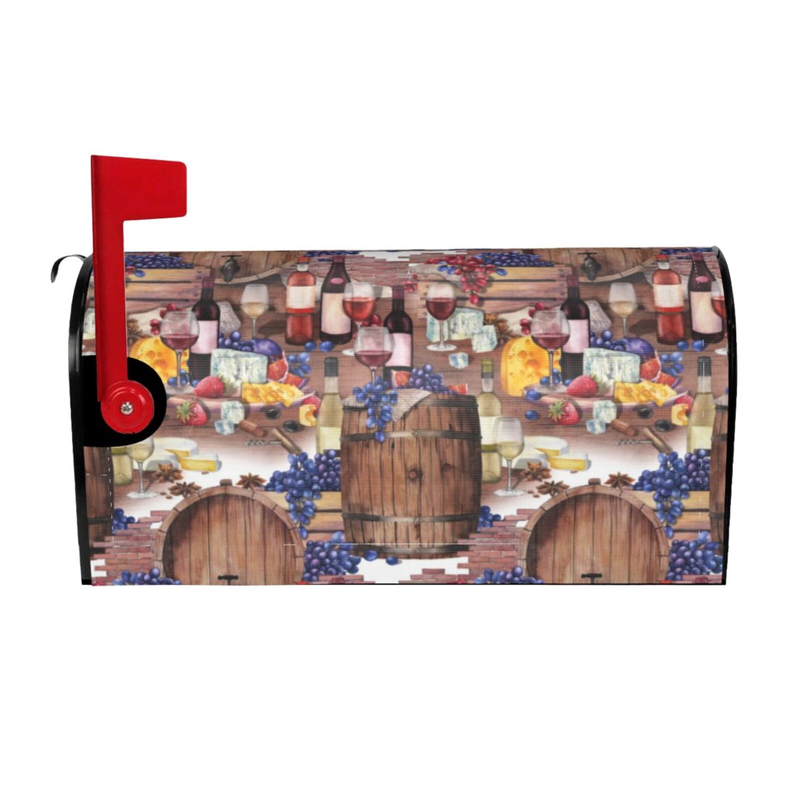 Kdxio Magnetic Mailbox Cover 25.5x21 in Mailbox Cover Outdoor Decoration Holiday Mailbox Covers for Home Garden Yard-25.5x21 in