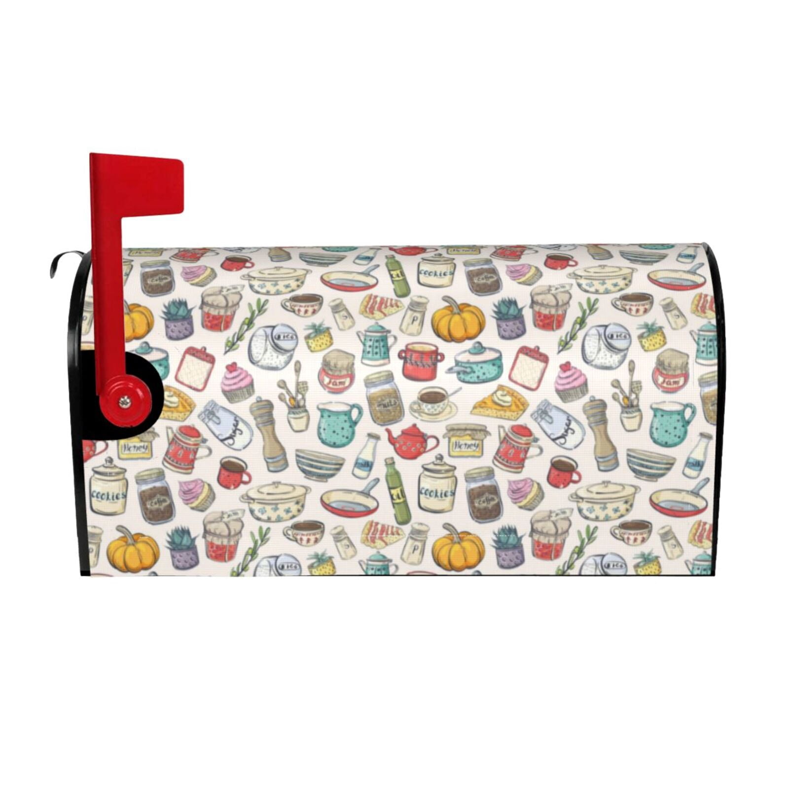 Kdxio Magnetic Mailbox Cover 25.5x21 in Mailbox Cover Outdoor Decoration Holiday Mailbox Covers for Home Garden Yard-25.5x21 in