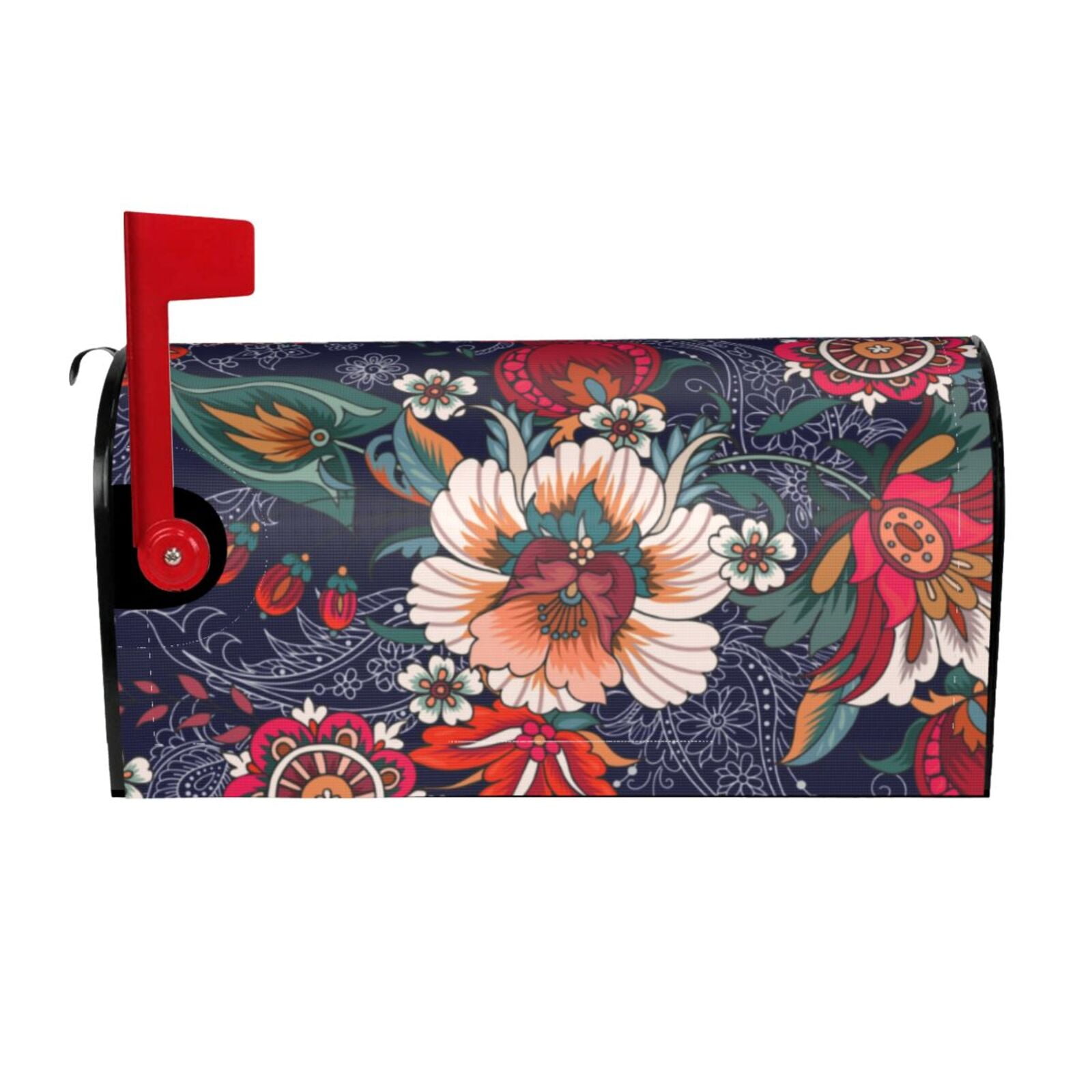 Kdxio Magnetic Mailbox Cover 25.5x21 in Mailbox Cover Outdoor Decoration Holiday Mailbox Covers for Home Garden Yard-25.5x21 in