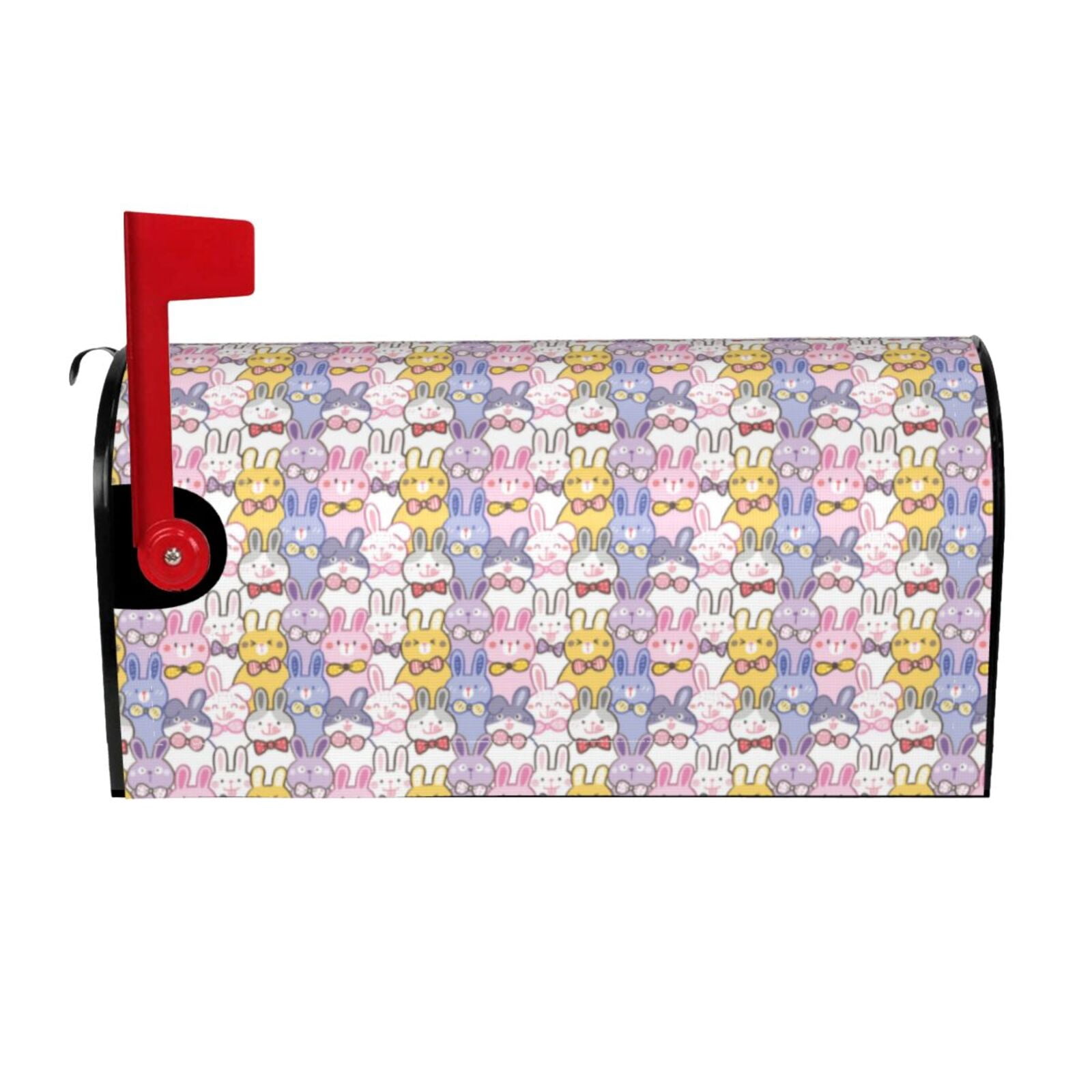 Kdxio Magnetic Mailbox Cover 25.5x21 in Mailbox Cover Outdoor Decoration Holiday Mailbox Covers for Home Garden Yard-25.5x21 in