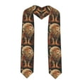 thumbnail image 1 of Kdxio Majestic Cosmic Lion Graduation Stole Class, Graduation Sash, Unisex Adult 36" Academic Commencements-Sharp Corner, 1 of 7
