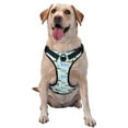 Kdxio Mallard Duck Of Lotus Flowers Print No Pull Dog Harness