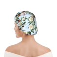thumbnail image 1 of Kdxio Mallard Ducks And Roses Print Shower Cap for Women,Elastic and Reusable,Double Waterproof Layers Bathing Hat, 1 of 6