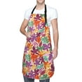 thumbnail image 1 of Kdxio Maple Leaves Apron with Pockets Adjustable Kitchen Aprons for Men Women Waterproof Aprons for Cooking,Drawing,Crafting, Baking Household Cleaning, 1 of 5