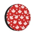 thumbnail image 1 of Kdxio Maple Leaves for Tire Cover Wheel Protectors Tyre Covers Weatherproof Wheel Covers Universal Fit for Trailer Rv SUV Truck Camper Travel Trailers 15 inch, 1 of 8