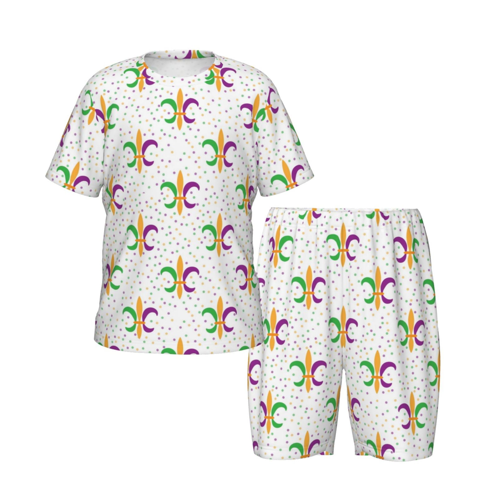 family mardi gras pajamas