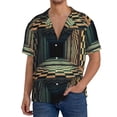 thumbnail image 1 of Kdxio Men'S Hawaiian Shirt For Men Short Sleeve Shirt 3d Abstract Chess Boar Summer Casual Holiday Beach Button Down T-Shirts, 1 of 5
