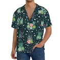 thumbnail image 1 of Kdxio Men'S Hawaiian Shirt For Men Short Sleeve Shirt Cactus 2 Summer Casual Holiday Beach Button Down T-Shirts, 1 of 5