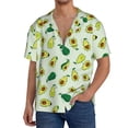 thumbnail image 1 of Kdxio Men'S Hawaiian Shirt For Men Short Sleeve Shirt Cartoon Fruit Summer Casual Holiday Beach Button Down T-Shirts, 1 of 5