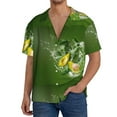 thumbnail image 1 of Kdxio Men'S Hawaiian Shirt For Men Short Sleeve Shirt Friut Avocado Summer Casual Holiday Beach Button Down T-Shirts, 1 of 5