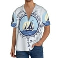 thumbnail image 1 of Kdxio Men'S Hawaiian Shirt For Men Short Sleeve Shirt Not All Who Wander Are Lost2 Summer Casual Holiday Beach Button Down T-Shirts, 1 of 5