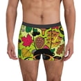 thumbnail image 1 of Kdxio Men's Boxer Briefs with Black Head Woman with Mushroom Hair Print - Comfortable and Breathable Underwear for Everyday Wear, 1 of 7