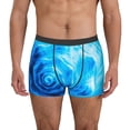 thumbnail image 1 of Kdxio Men's Boxer Briefs with Blue Shell Print - Comfortable and Breathable Underwear for Everyday Wear, 1 of 7