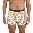 thumbnail image 1 of Kdxio Men's Boxer Briefs with Boho Bunny Print - Comfortable and Breathable Underwear for Everyday Wear, 1 of 7
