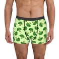 thumbnail image 1 of Kdxio Men's Boxer Briefs with Broccoli Vegetables Print - Comfortable and Breathable Underwear for Everyday Wear, 1 of 5