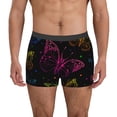 thumbnail image 1 of Kdxio Men's Boxer Briefs with Butterfly Print - Comfortable and Breathable Underwear for Everyday Wear, 1 of 7
