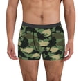 thumbnail image 1 of Kdxio Men's Boxer Briefs with Camouflage Shark Print - Comfortable and Breathable Underwear for Everyday Wear, 1 of 7