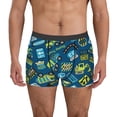 thumbnail image 1 of Kdxio Men's Boxer Briefs with Machinery Road Construction Print - Comfortable and Breathable Underwear for Everyday Wear, 1 of 7