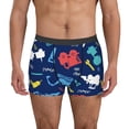 thumbnail image 1 of Kdxio Men's Boxer Briefs with Colorful Excavator Print - Comfortable and Breathable Underwear for Everyday Wear, 1 of 5