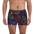 thumbnail image 1 of Kdxio Men's Boxer Briefs with Colorful Shells Print - Comfortable and Breathable Underwear for Everyday Wear, 1 of 7