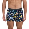 thumbnail image 1 of Kdxio Men's Boxer Briefs with Colorful Space Print - Comfortable and Breathable Underwear for Everyday Wear, 1 of 7