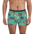 thumbnail image 1 of Kdxio Men's Boxer Briefs with Cute Animals Print - Comfortable and Breathable Underwear for Everyday Wear, 1 of 7