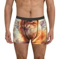 thumbnail image 1 of Kdxio Men's Boxer Briefs with Cute Cloud Pomeranian Print - Comfortable and Breathable Underwear for Everyday Wear, 1 of 5
