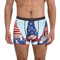 thumbnail image 1 of Kdxio Men's Boxer Briefs with Cute Gnomes in USA1 Print - Comfortable and Breathable Underwear for Everyday Wear, 1 of 5