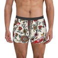 thumbnail image 1 of Kdxio Men's Boxer Briefs with Dark Enchanted Flowers And Birds Print - Comfortable and Breathable Underwear for Everyday Wear, 1 of 7