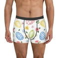 thumbnail image 1 of Kdxio Men's Boxer Briefs with Easter Egg3 Print - Comfortable and Breathable Underwear for Everyday Wear, 1 of 7