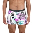 thumbnail image 1 of Kdxio Men's Boxer Briefs with Eiffel Tower and Hearts Print - Comfortable and Breathable Underwear for Everyday Wear, 1 of 7