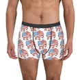 thumbnail image 1 of Kdxio Men's Boxer Briefs with Elephant Print - Comfortable and Breathable Underwear for Everyday Wear, 1 of 5
