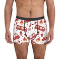 thumbnail image 1 of Kdxio Men's Boxer Briefs with Fire Truck Print - Comfortable and Breathable Underwear for Everyday Wear, 1 of 7