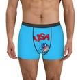thumbnail image 1 of Kdxio Men's Boxer Briefs with Gnome 4th of July Print - Comfortable and Breathable Underwear for Everyday Wear, 1 of 7