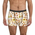 thumbnail image 1 of Kdxio Men's Boxer Briefs with Gnomes Autumn Harvest Print - Comfortable and Breathable Underwear for Everyday Wear, 1 of 7